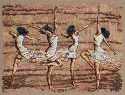 Схемы вышивки на тему «балет, танец» №32647