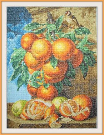 Натюрморт с апельсинами №65005