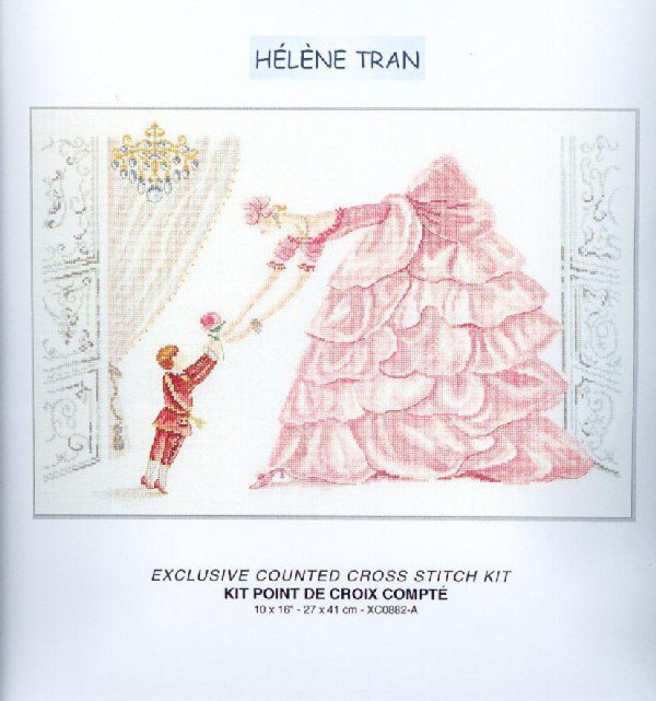 Вышивка Крестом Схемы Французский Дизайн Helen Trans