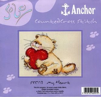 Делюсь схемами «Anchor» (Мишки Teddy, котики) №78953