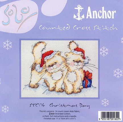 Делюсь схемами «Anchor» (Мишки Teddy, котики) №78954