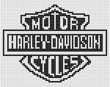 Ищу схемы эмблем Harley-Davidson №85561