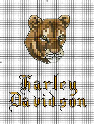 Ищу схемы эмблем Harley-Davidson №85671