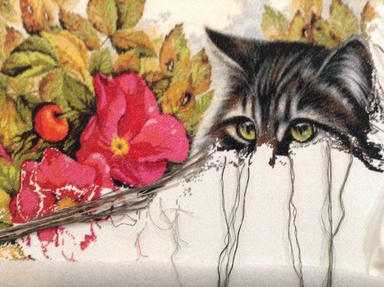 «Кот и Шиповник» по картине И. Гармашовой №126022