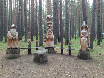 Деревянные скульптуры под открытым небом №127516