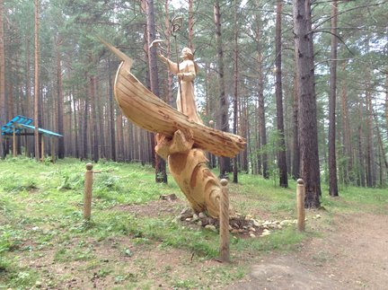 Деревянные скульптуры под открытым небом №127522
