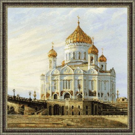 Ищу схему Риолис «Москва Храм Христа Спасителя» №163169