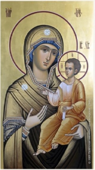 Богородица - икона - оригинал