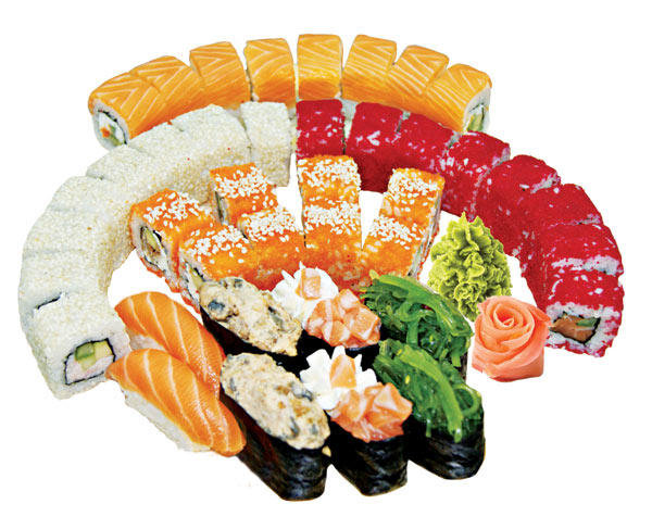 Комплект суш) - суши, для кухни, обед - оригинал