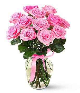 Букет из розовых роз)) - flowers, розы, розовые розы, цветы, букет цветов - оригинал