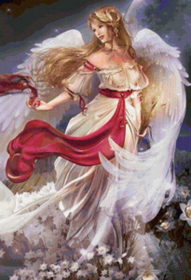 ангел - сказка, девушка, красивая, красота, ангел - предпросмотр