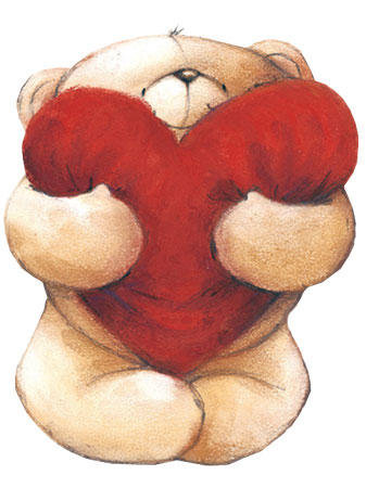 Милый медвежонок с сердечком) - для любимых, медвежонок, с сердечком, игрушка - оригинал