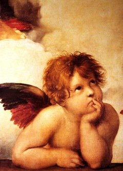 ангел - европейская живопись, ангел - оригинал
