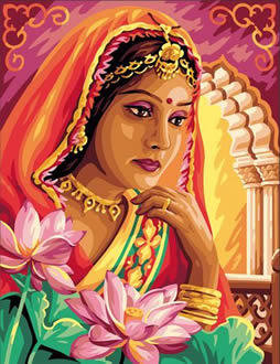 индийская женщина - оригинал