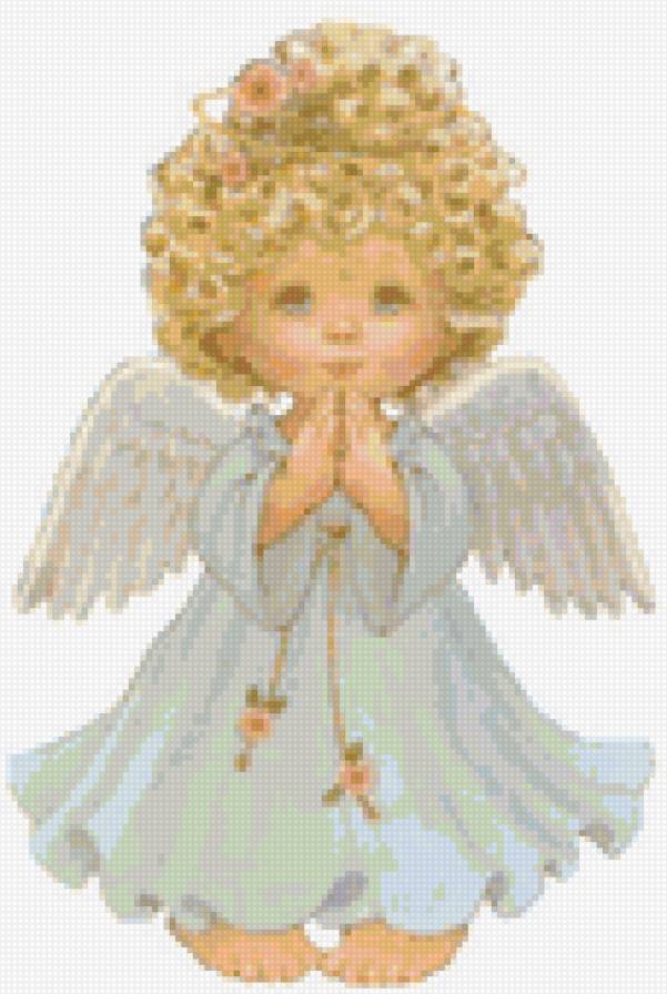 Ангелочек - ангел, рлигия, дети - предпросмотр