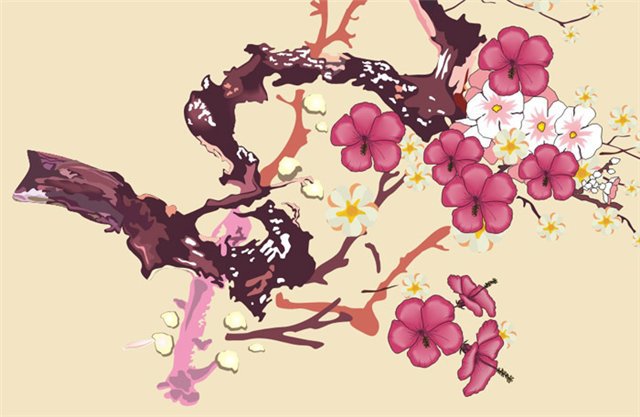 Сакура - сакура, цветы, дерево - оригинал