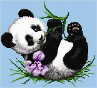 Маленький пандёнок)) - панда, животные - оригинал