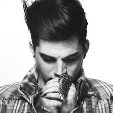 Схема вышивки «Adam Lambert»