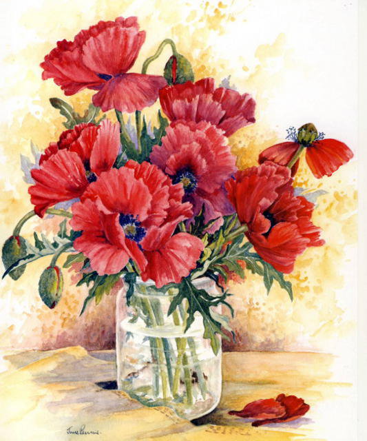 Цветочки в вазе) - букет, flowers, цветы - оригинал