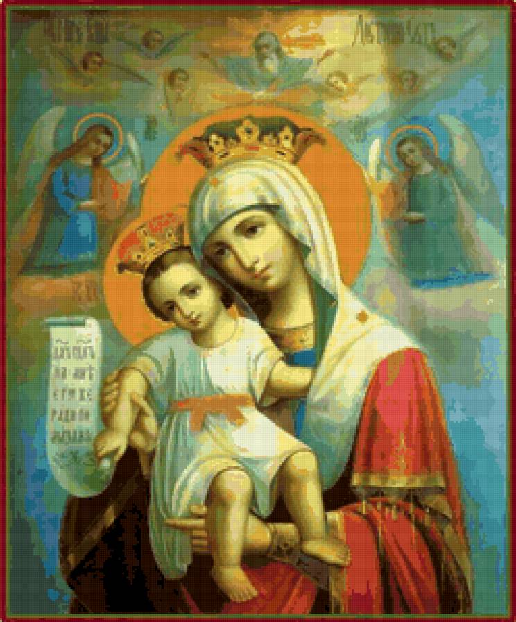 Икона Божьей Матери - иконы - предпросмотр