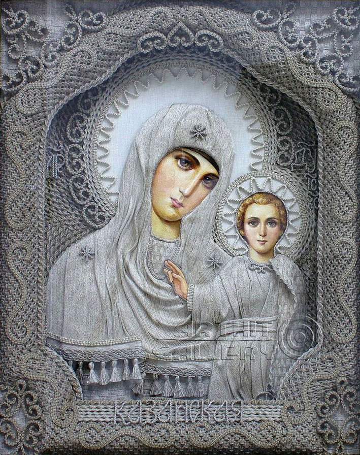 Святая Богородица - икона - оригинал