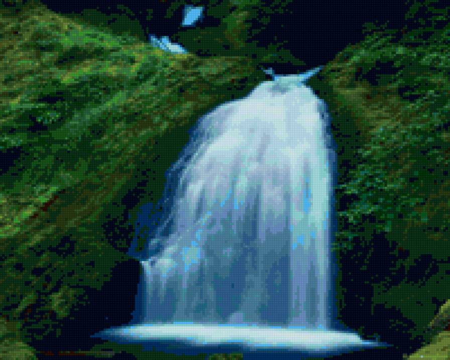 водопад - природа, водопады, вода - предпросмотр