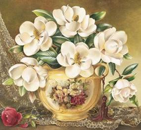 №16306 - цветы в вазе - оригинал