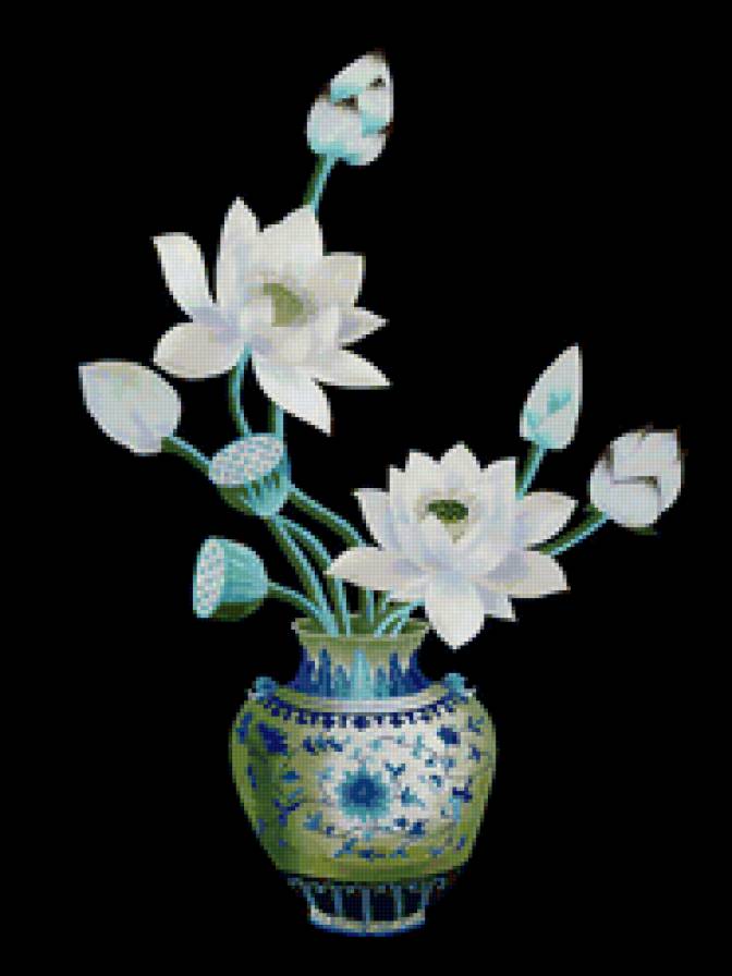 №16354 - цветы в вазе - предпросмотр
