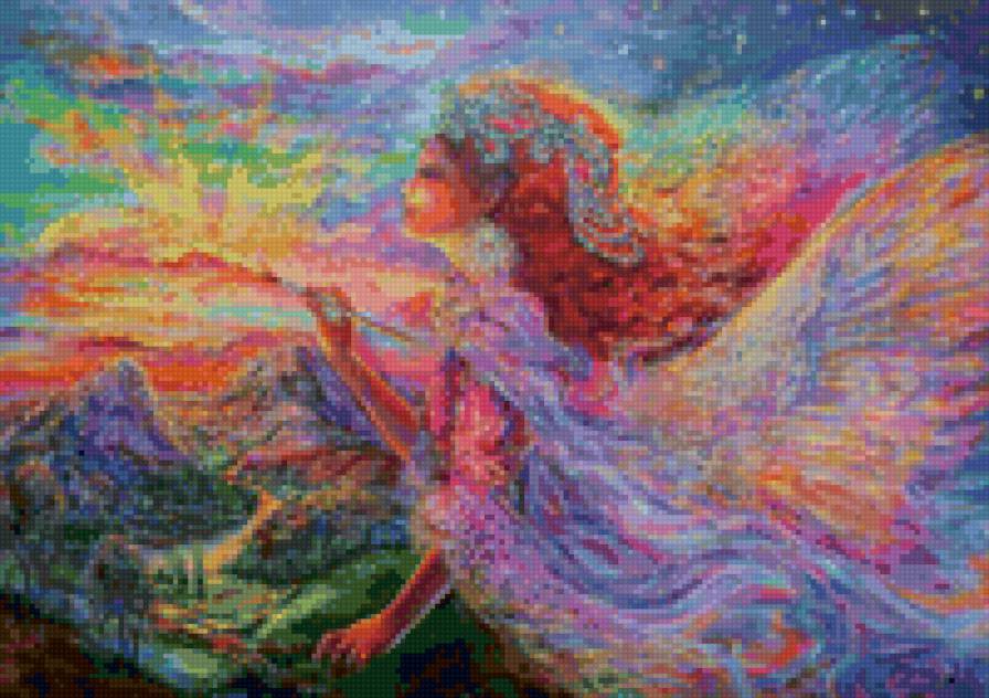 Картины Жозефины Уолл - богиня, заря, рассвет, художник, волшебница - предпросмотр