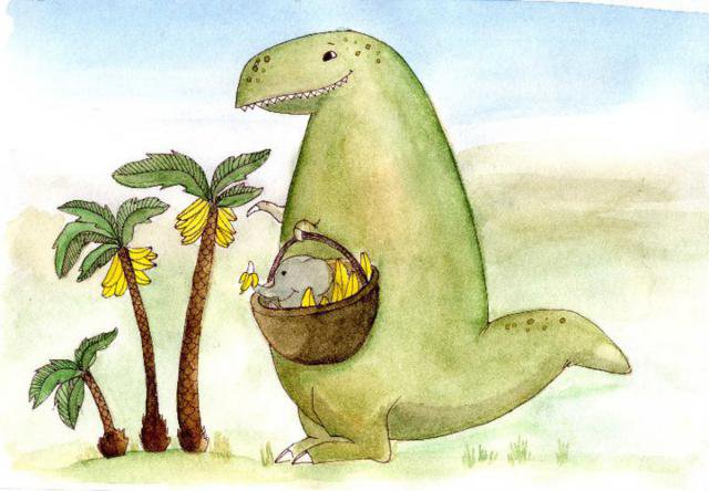 Динозавр - для детей - оригинал