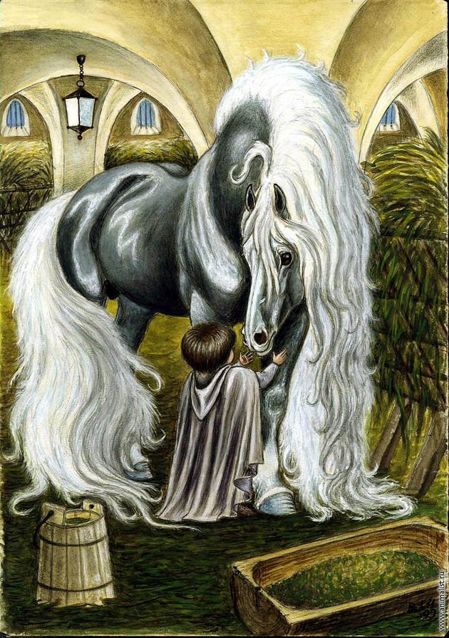 Светозар - лошади, картина, живопись - оригинал