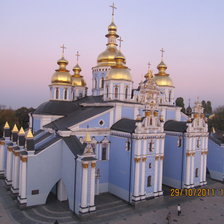 Схема вышивки «Киев Михайловская церковь»