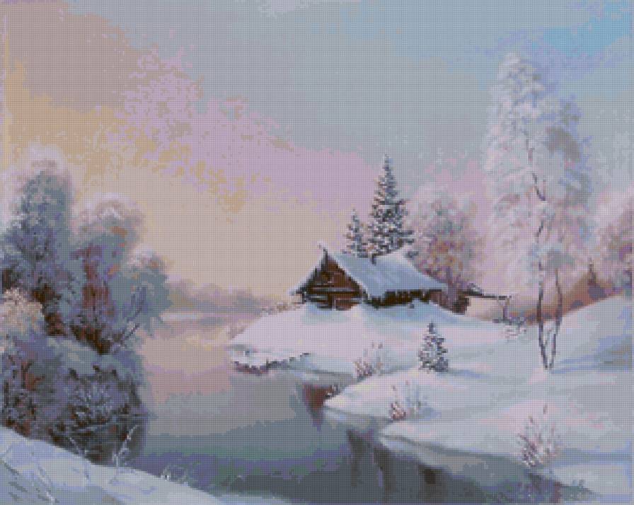 зима - зима, природа, пейзаж - предпросмотр
