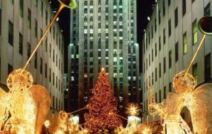 Центр Нью Йорка - рождество, город, новый год - оригинал