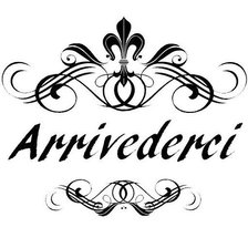 Схема вышивки «Arrivederci»