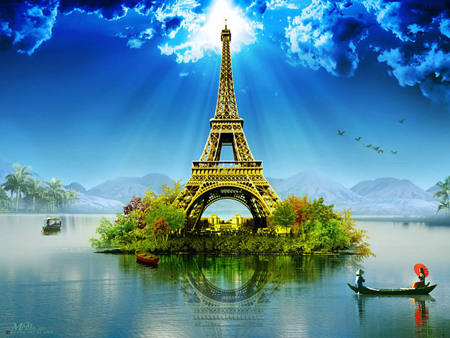 Париж - остров, париж, город - оригинал