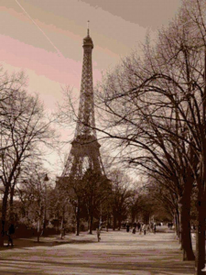 Париж - париж, парк, город, франция - предпросмотр