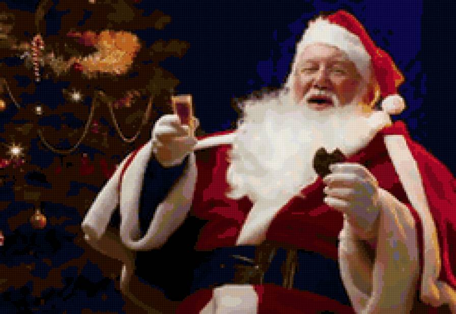 Санта Клаус - новый год - предпросмотр
