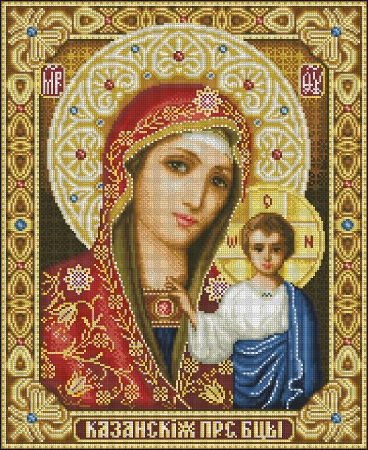 Казанская - дева мария, икона, религия, богородица - оригинал