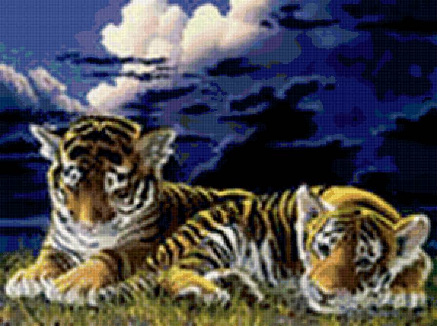 Тигрята одни - предпросмотр