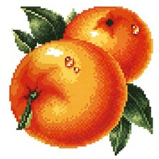 Оригинал схемы вышивки «Апельсины» (№24314)
