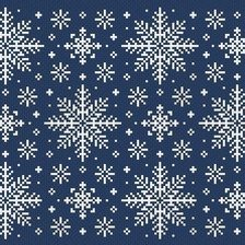 Оригинал схемы вышивки «снежинки» (№24505)