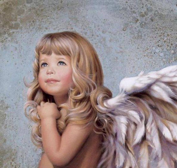 Ангелочек - ангел, девочка, ребенок - оригинал
