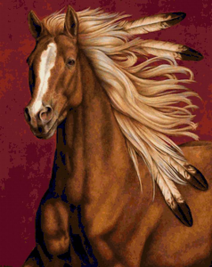 №27120 - конь, лошади - предпросмотр