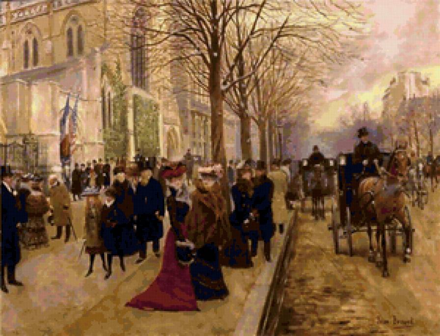 19 век - город - предпросмотр