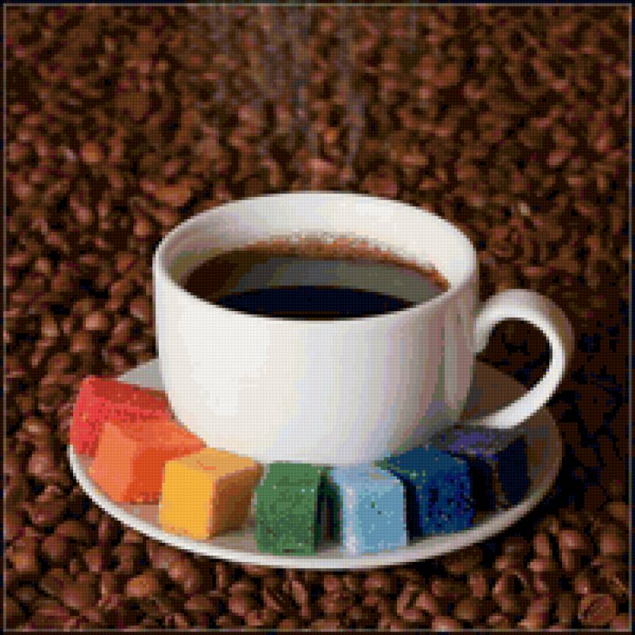 Серия "Чашечка кофе" - утро, кофе, напиток - предпросмотр