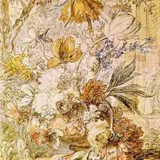 Оригинал схемы вышивки «цветы» (№30690)