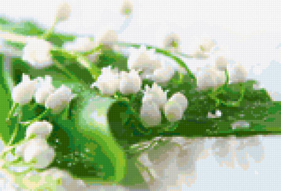 Ландыши - цветы - предпросмотр