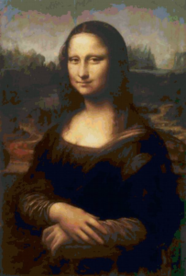 Мона Лиза - картина, женщина, живопись, портрет - предпросмотр