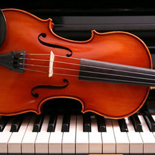 Оригинал схемы вышивки «скрипка» (№33635)